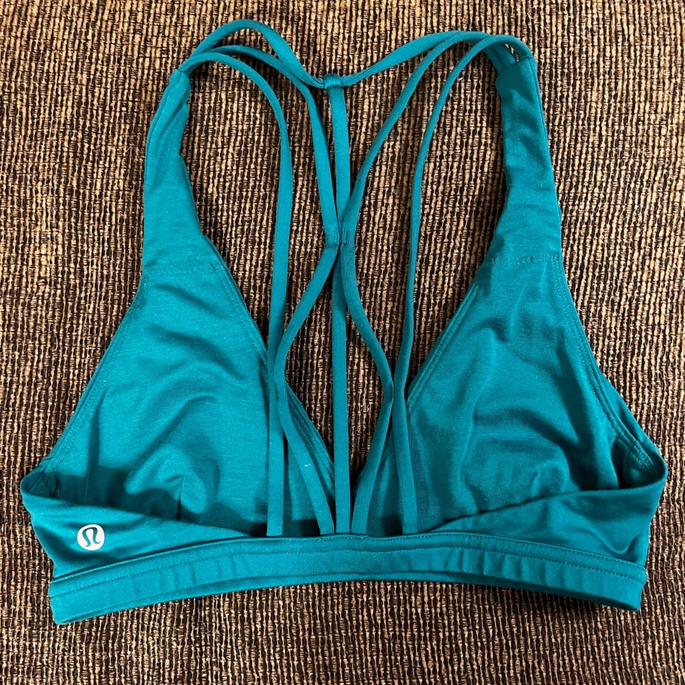 Lululemon Triangle Bikini top/Light Sports Bra